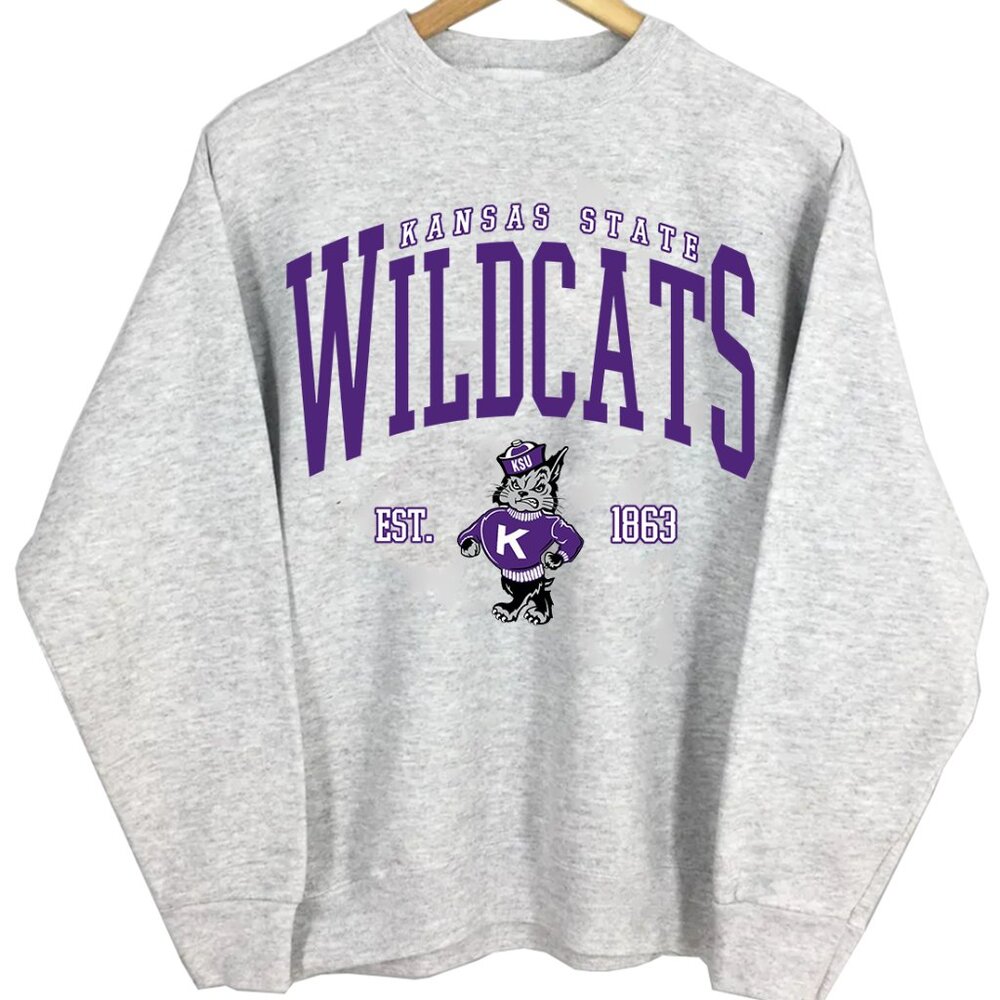 Kansas State University KSU Wildcats NCAA Kansas State Wildcats Sweatshirt Shirt